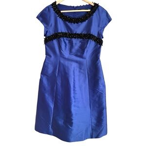 Weekend Max Mara Blue Embellished Dress